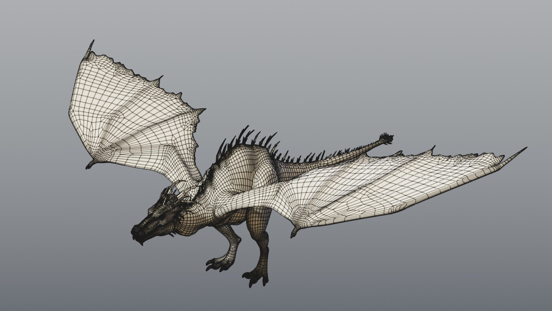 3D Dragon Wyvern - Static PBR https://p.turbosquid.com/ts-thumb/Qw/H2gtF0/EJ/10_dragonstatic_10_wire_cage/jpg/1791928584/1920x1080/fit_q87/75541d02f8a9e8cde0b59f1b295382d93c0d9c14/10_dragonstatic_10_wire_cage.jpg
