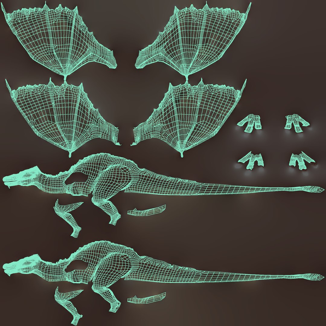 3D Dragon Wyvern - Static PBR https://p.turbosquid.com/ts-thumb/Qw/H2gtF0/dr/13_dragonstatic_11_uv_skin/jpg/1791928601/1920x1080/fit_q87/b4adc6532550c557c37bcb22e2c84f86bee4f437/13_dragonstatic_11_uv_skin.jpg