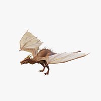 Dragon Wyvern - Static PBR