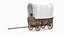 3D Covered Wagon model