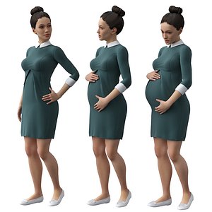 3D skin pregnant