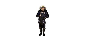 3D samura bujinkan model