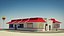 McDonald's Restaurant with furniture
