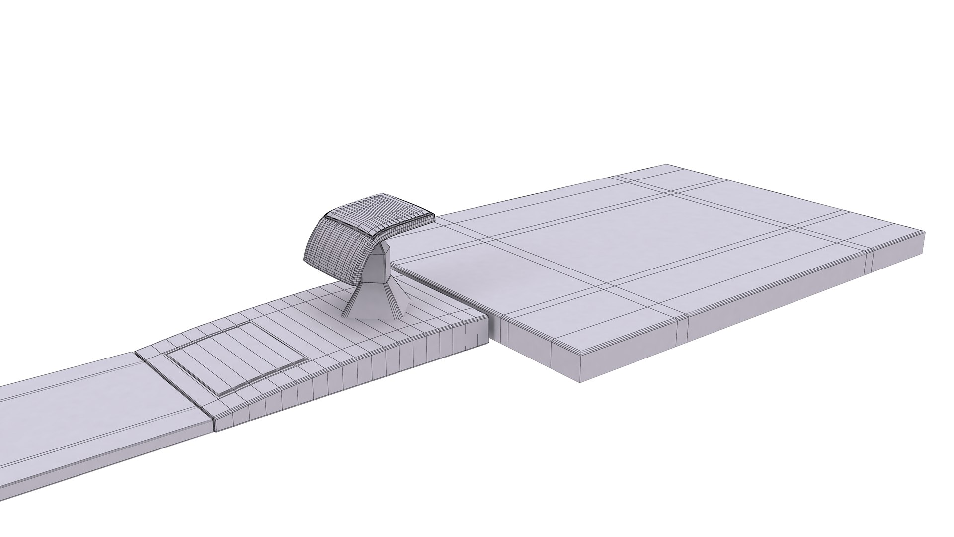 Vaulting Table 3D Model - TurboSquid 1891446