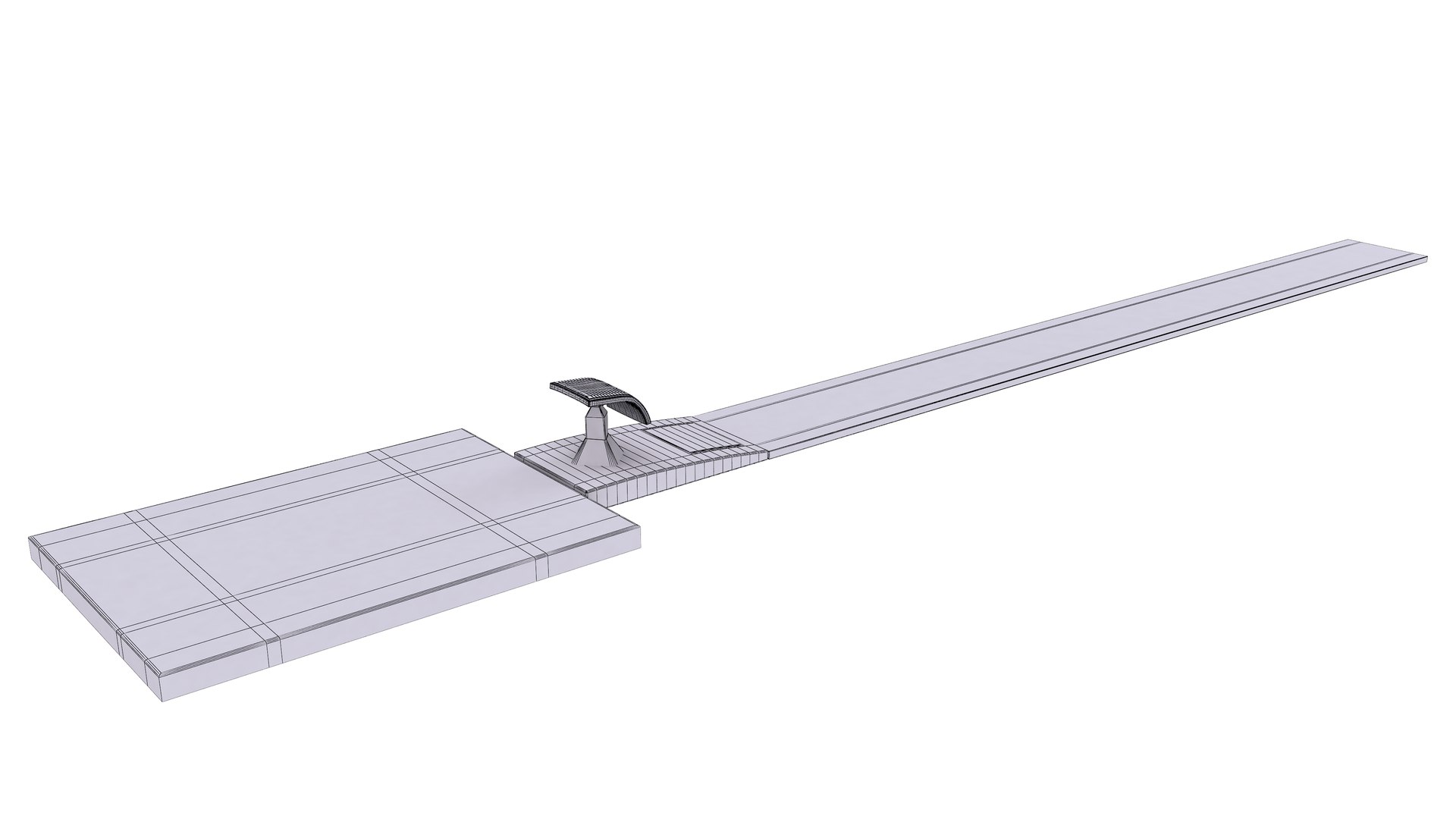 Vaulting Table 3D Model - TurboSquid 1891446