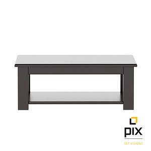 Black Wood Effect Coffee Table