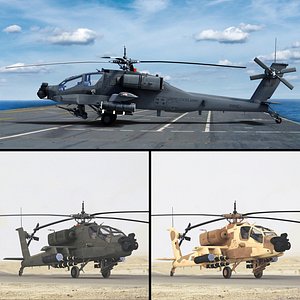 AH64A Apache Helicopter Collection