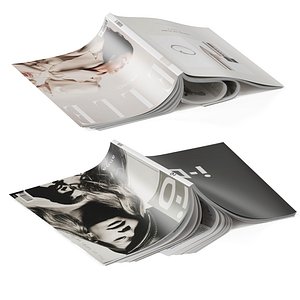 magazines cover upside