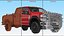 Ford Super Duty F 550 Lariat 2023 with Accessories Rigged for Cinema 4D
