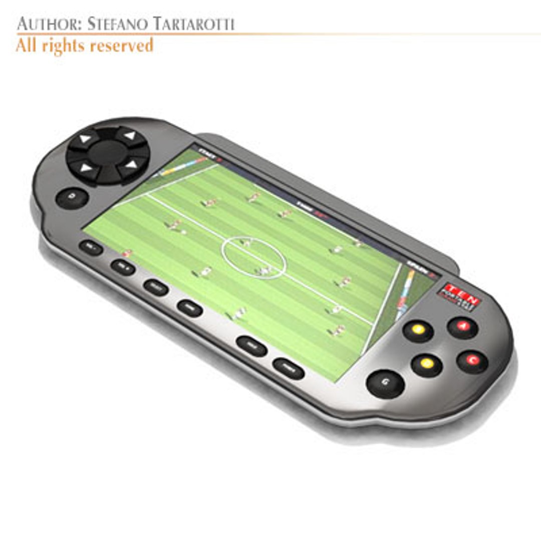 3d Generic Portable Console