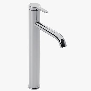 Duravit C1 Single Lever Basin Mixer XL 3D model