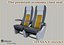 The premium economy class seat