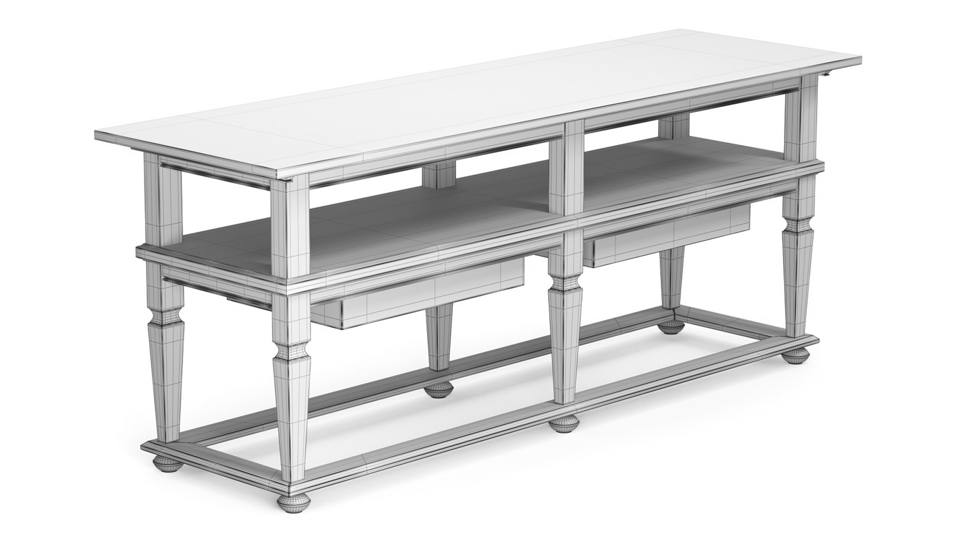 Levitz console table model https://p.turbosquid.com/ts-thumb/Qw/p6vCJj/wJ/19201080_06/jpg/1707124980/1920x1080/fit_q87/66d2d2a6d65b4cbc2445986d031cd5f3ebf67e35/19201080_06.jpg