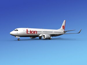 3d 737-900er 737 airplane 737-900
