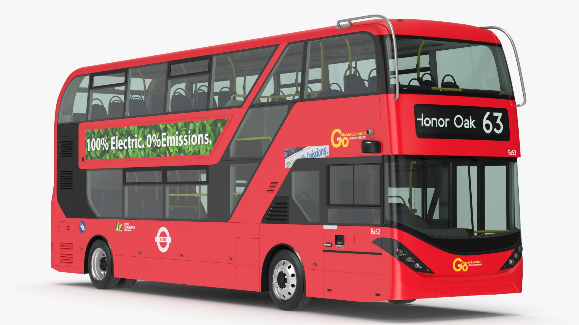 Alexander Dennis BYD 500 Electric Bus 3D model preview