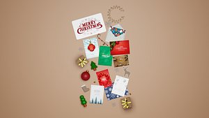Christmas Decoration Set model