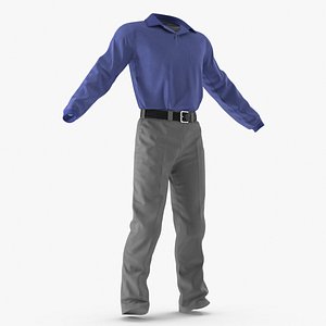 Casual Mens Clothes Set model