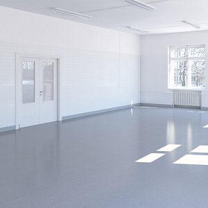 3D Base Medical or Laboratory Interior 3