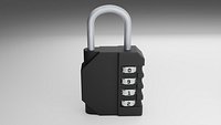 3 Sets of Padlocks