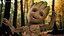 Pose de baile del personaje Pequeño Groot