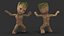 Pose de baile del personaje Pequeño Groot