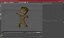 Pose de baile del personaje Pequeño Groot