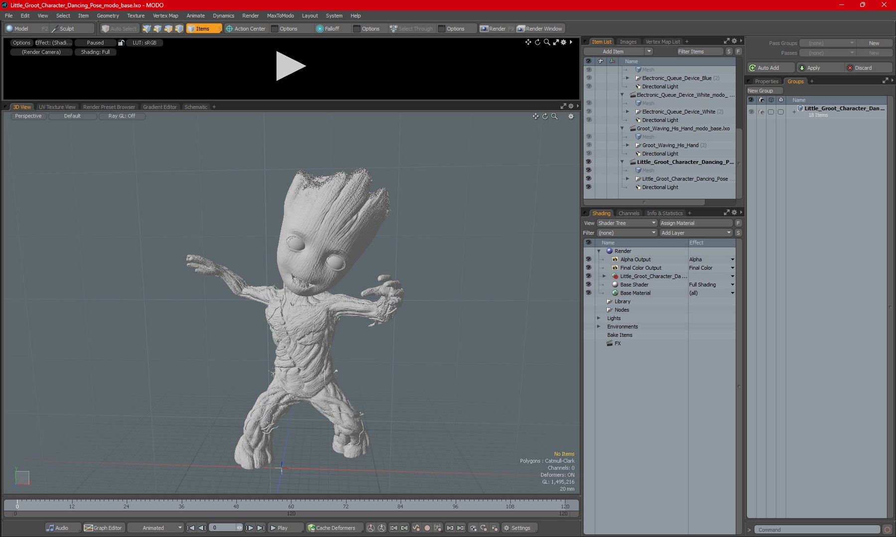 3D Little Groot Character Dancing Pose model https://p.turbosquid.com/ts-thumb/Qx/LqiCh8/mC/littlegrootcharacterdancingpose3dsmodel024/jpg/1723818581/1920x1080/fit_q87/025c61fd50e5bfa3099e7185992622f573b8d655/littlegrootcharacterdancingpose3dsmodel024.jpg