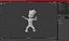 Pose de baile del personaje Pequeño Groot