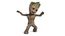Little Groot Character Dancing Pose