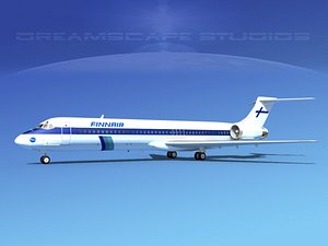 3d md-87 md-80s jet