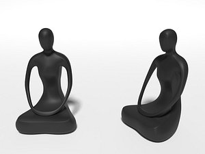 Abstract Woman Style Buddha Statue