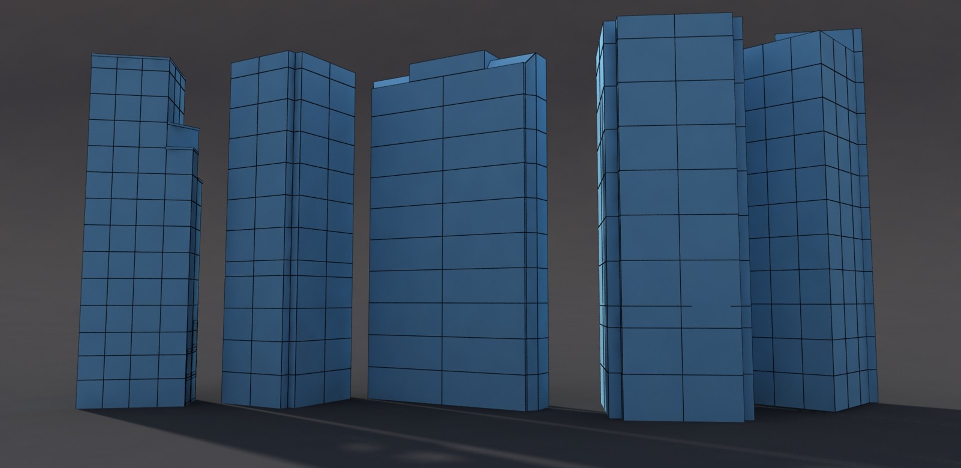 3d model building rise