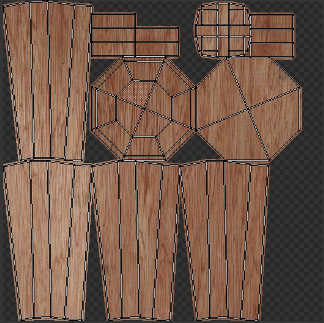 3D Wooden Stool Model - TurboSquid 1271108
