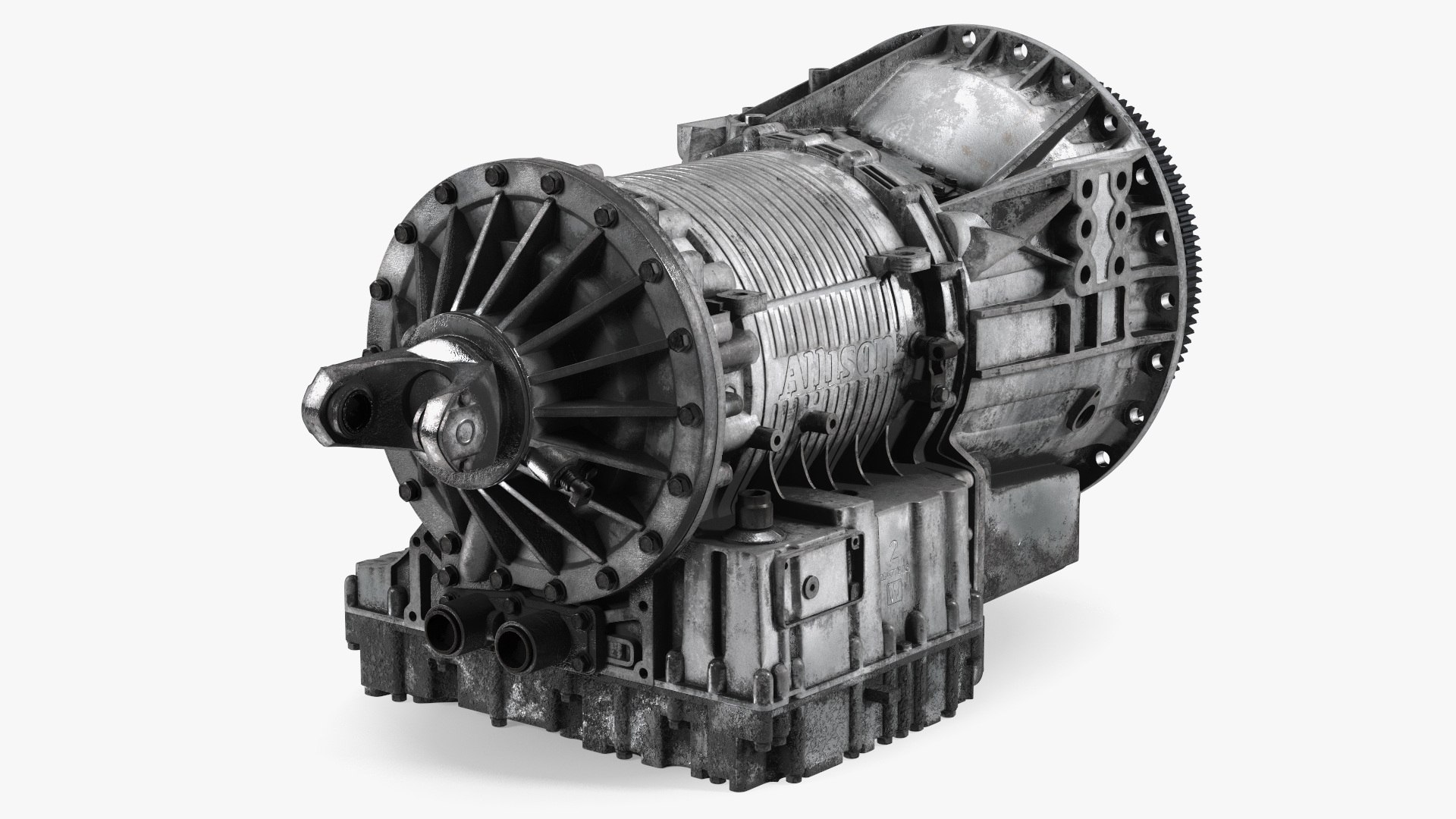 Worn Transmission Allison 4000 3D model preview