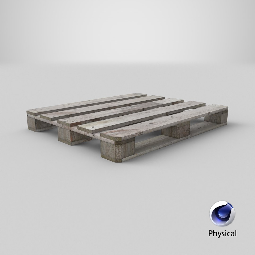 3D Wooden Pallet 01 PBR Model - TurboSquid 2181505