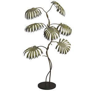 3D Cox London Mostera iron floor lamp