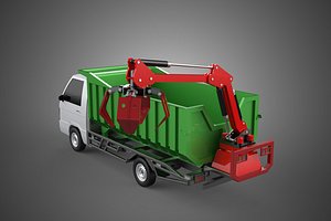 3D WOOD LOG TREE GRAPPLE TRUCK LOADER CRANE LIFT GRABBER L300 CAR