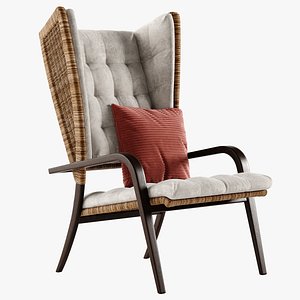 Exteta Poltrona Bergere armchair