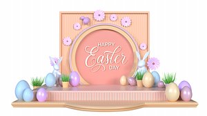 Easter Day 3D model