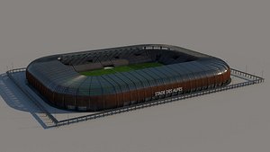 Stade de Rotterdam modèle 3D $99 - .obj .fbx .max - Free3D