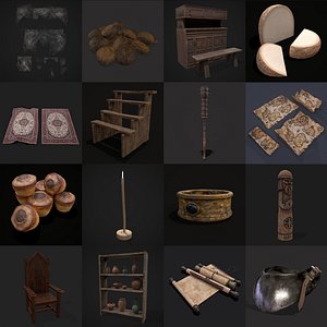 Medieval Prop Mix Seventeen model