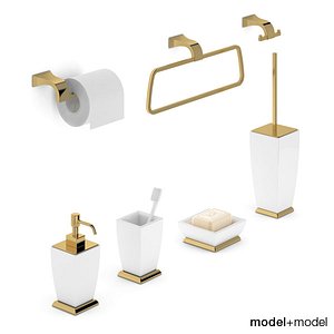 3d bath accessories gessi model