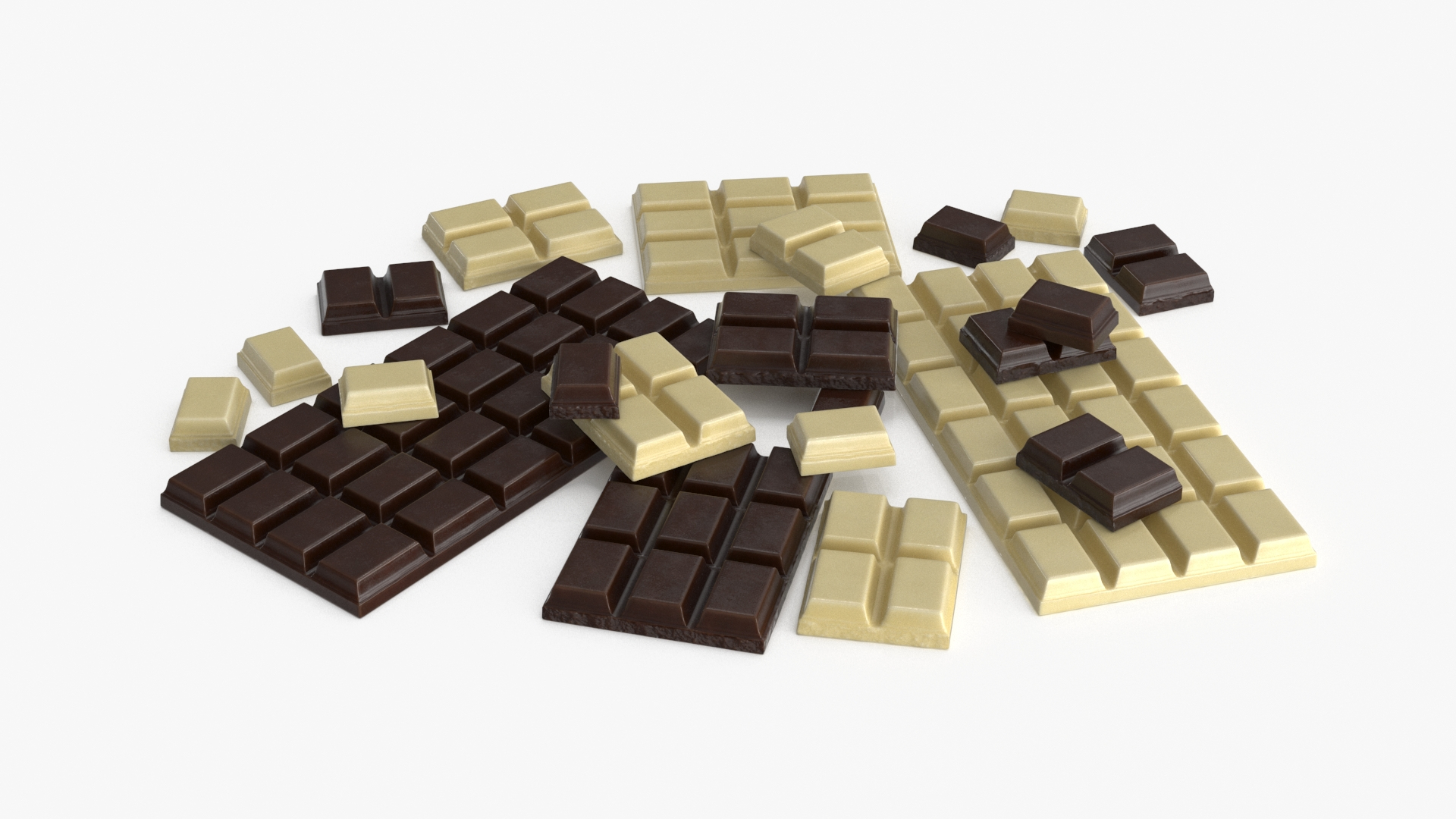 Dark and White Chocolate Set 3D model https://p.turbosquid.com/ts-thumb/Qx/wyAzTI/ob/chocolate/jpg/1691146483/1920x1080/turn_fit_q99/9ac8dad30ebb9b3b28908c81448ce74571396fd0/chocolate-1.jpg