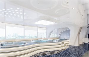 spa 3D model