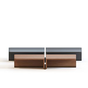 3D DUP COFFEE TABLE SQUARE BY Vincent Dupont-Rougier 2 SIZES