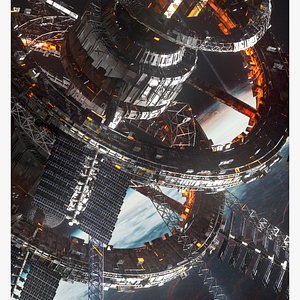 Sci Fi Space Station Craft