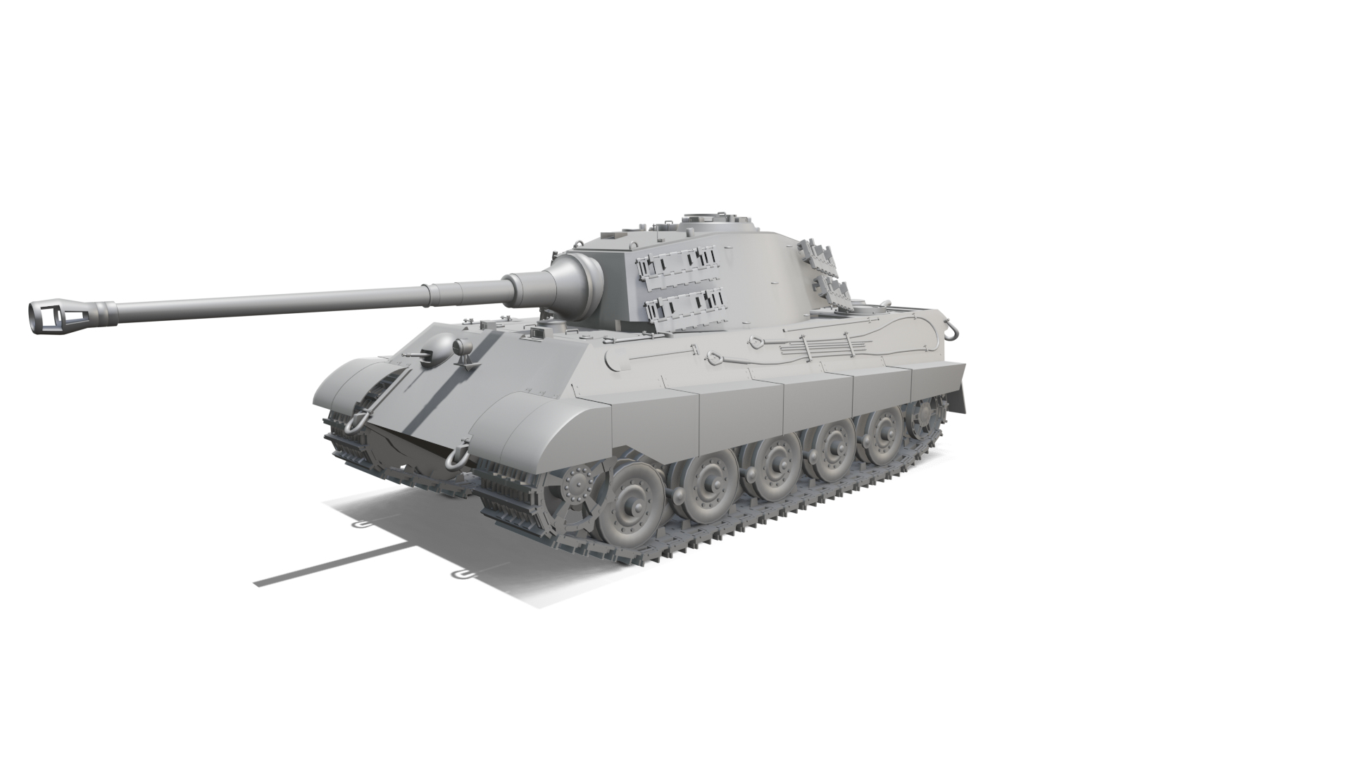 3D Tiger Tank Panzer - TurboSquid 1630750