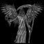 Schatten des Sensenmanns Relief 3D-Druckmodell