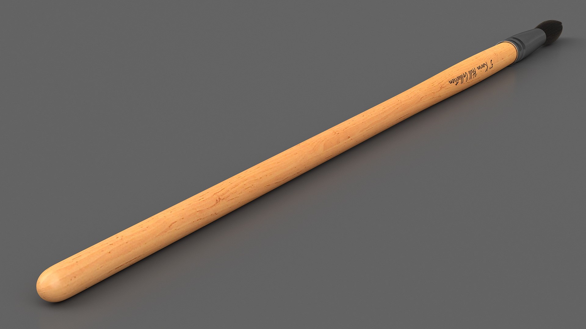 Artist Paint Brush with Fur 3D model https://p.turbosquid.com/ts-thumb/Qy/ChgYtS/bK/artistpaintbrushwithfur3dsmodel006/jpg/1714361481/1920x1080/fit_q87/c96e6cc70920592f57804edafca25d673eb65a87/artistpaintbrushwithfur3dsmodel006.jpg