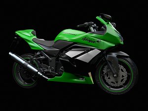 kawasaki ninja 250 3d max
